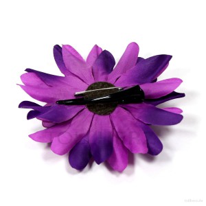 AB-120 Ansteckblume, Haarblume Dahlie in violett, Ø ca.15 cm, Höhe ca. 3,5 cm
