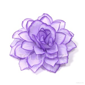 AB-123 Ansteckblume, Haarblume Dahlie in hellviolett, Ø ca. 13 cm, Höhe ca. 4,5 cm