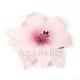 AB-139 Haarblüte, Haarblume Lilie in pink, Ø ca. 12 cm, Höhe ca. 5 cm
