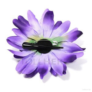 AB-183 Ansteckblume, Haarblume Dahlie in violett-blau, Ø ca.15 cm, Höhe ca. 3,5 cm