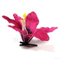AB-231 Hawaiiblüte, Haarblume Lilie in verkehrspurpur, Ø ca. 13 cm, Höhe ca. 6 cm